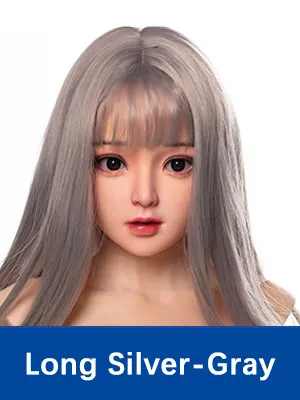 Long Silver-Grey Hair