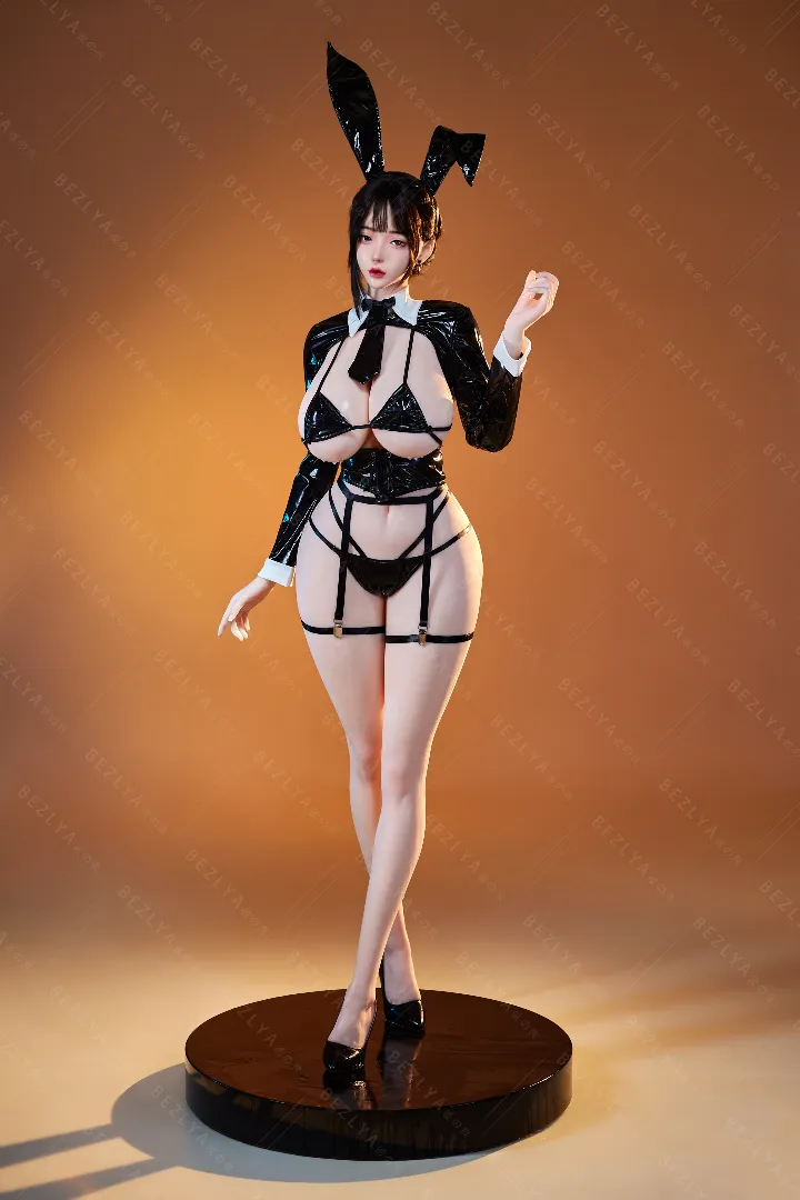 170cm (5ft7) Copa J TPE Muñeca sexual Melastoma Cabeza con mandíbula móvil