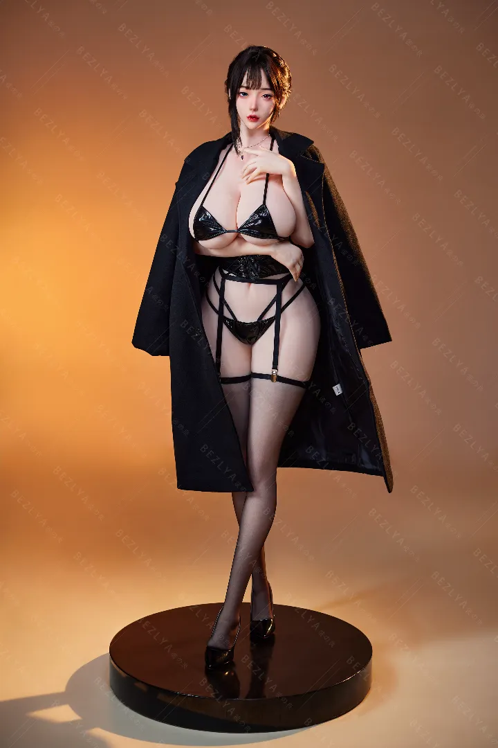 170cm (5ft7) Copa J TPE Muñeca sexual Melastoma Cabeza con mandíbula móvil