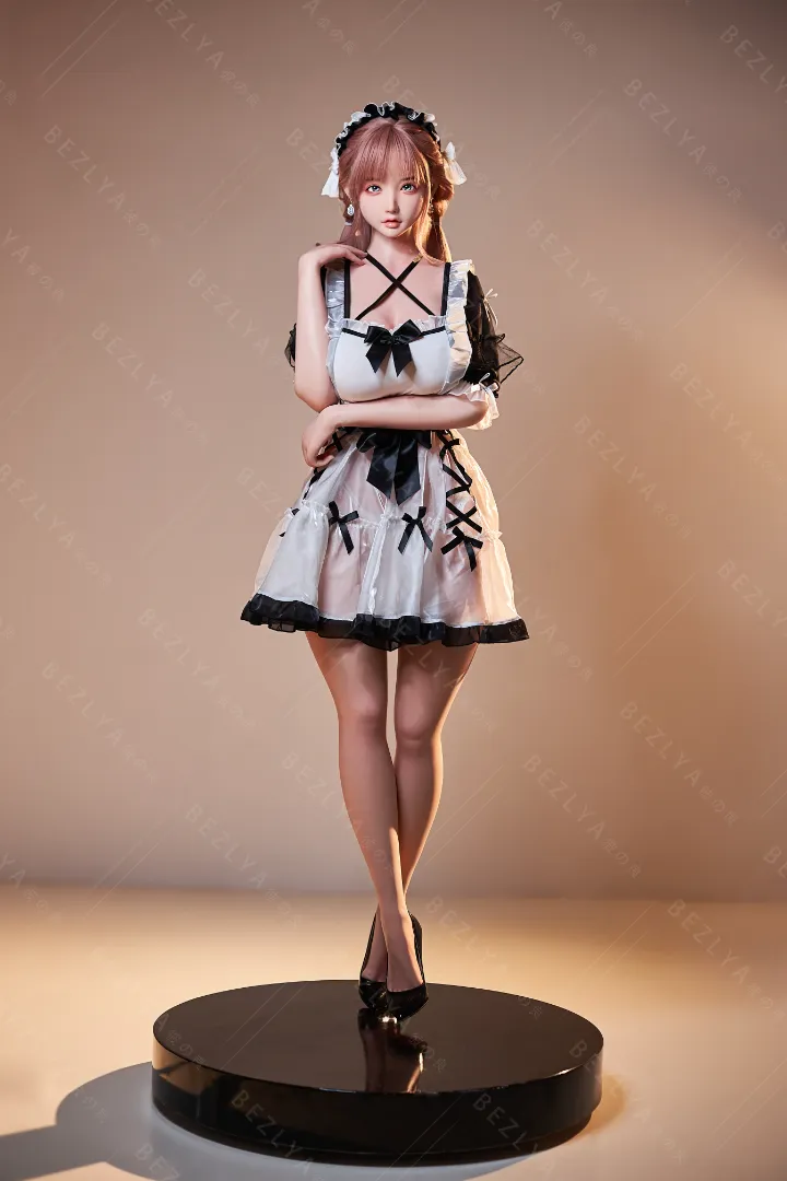 155cm (5ft1) E-Cup Lightweight Silicone Sex Doll, Head Vanilla