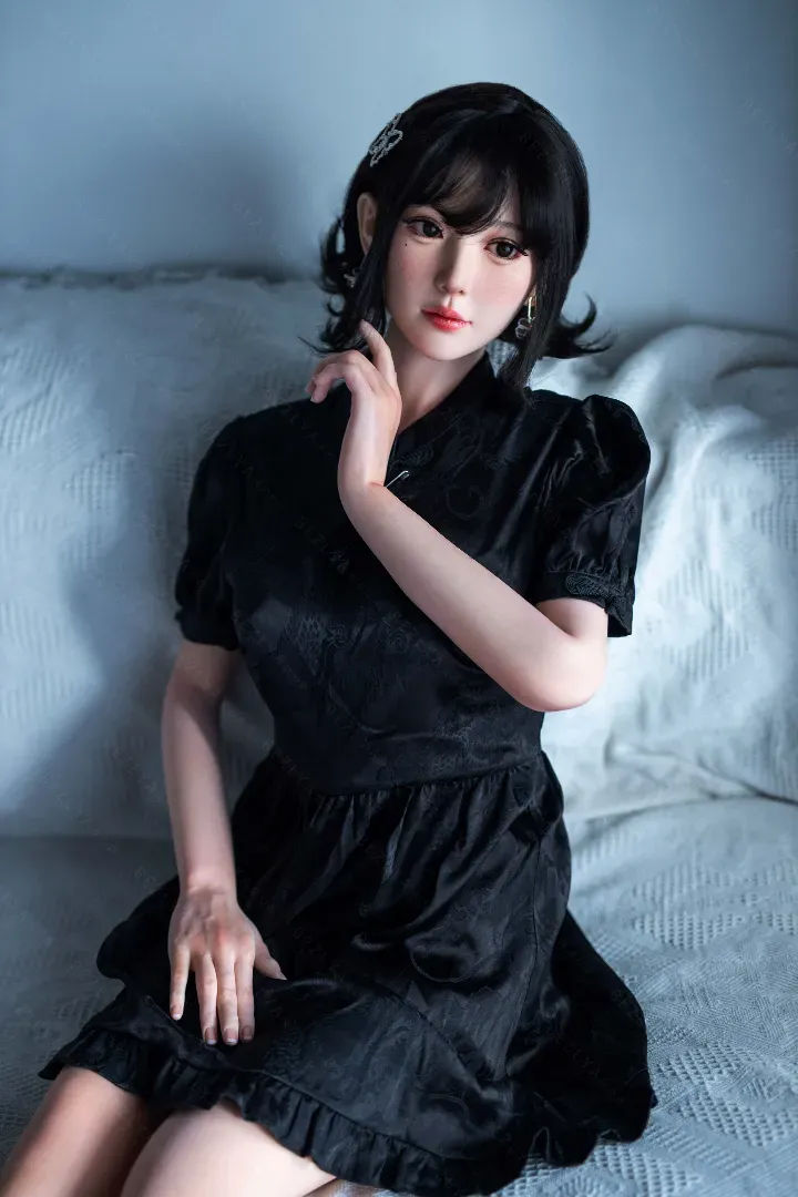 160cm (5ft3) B-Cup Lightweight Silicone Sex Doll, Head Hibiscus