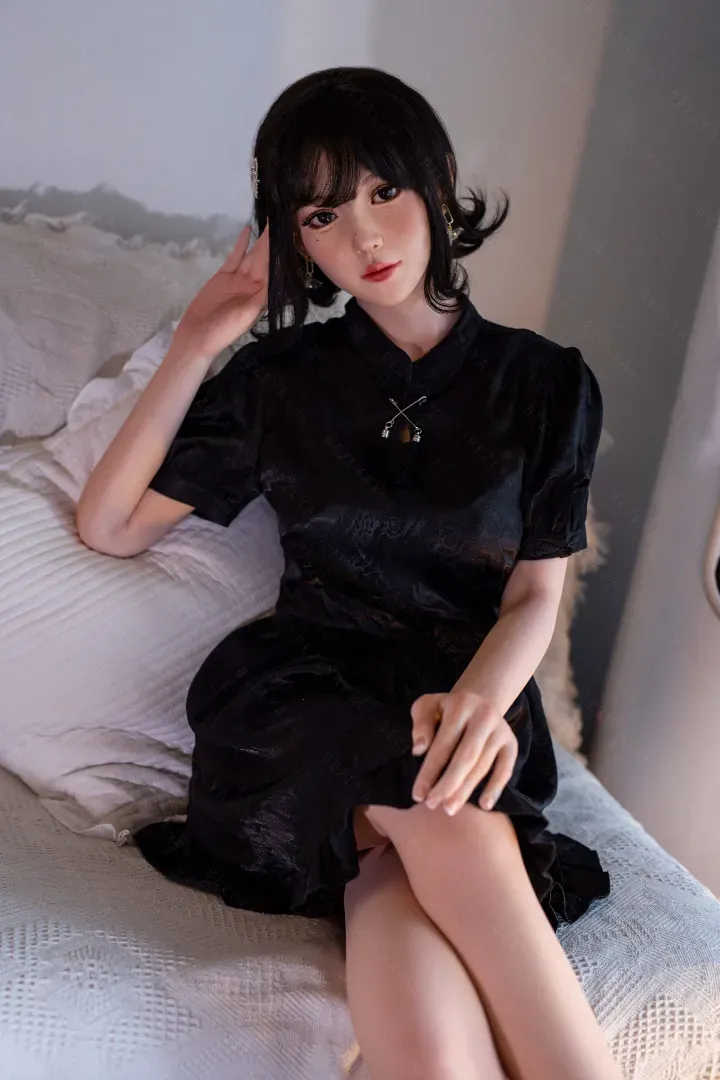 160cm (5ft3) B-Cup Lightweight Silicone Sex Doll, Head Hibiscus
