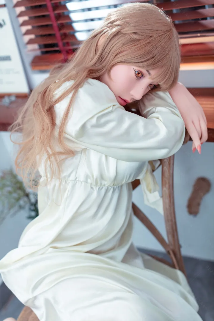 160cm (5ft3) B-Чашка Легкая Силиконовая Секс-кукла Голова Iris