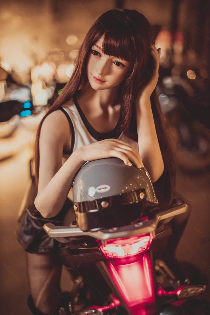 160cm (5ft3) B-Cup Lightweight Silicone Sex Doll, Head Holly