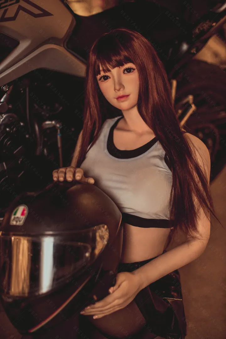 160cm (5ft3) B-Cup Lightweight Silicone Sex Doll, Head Holly