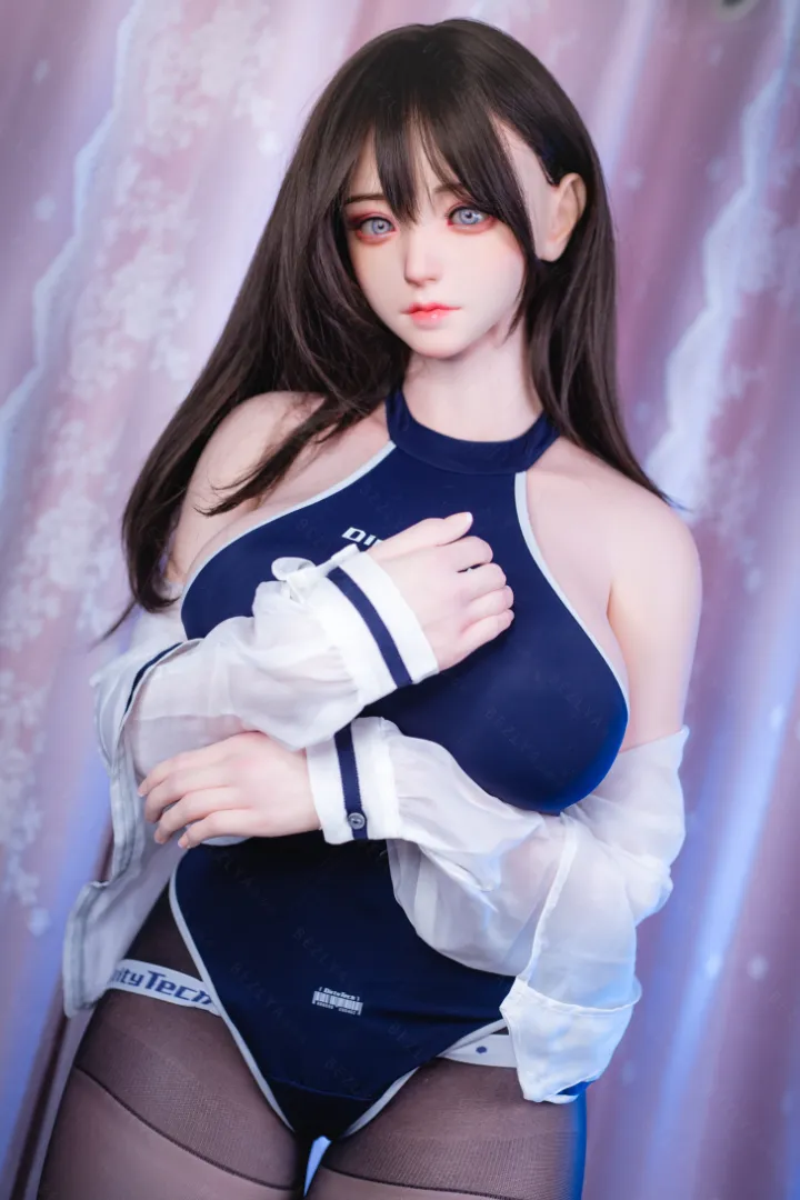 160cm (5ft3) G-Cup Lightweight Silicone Sex Doll, Head Campanula