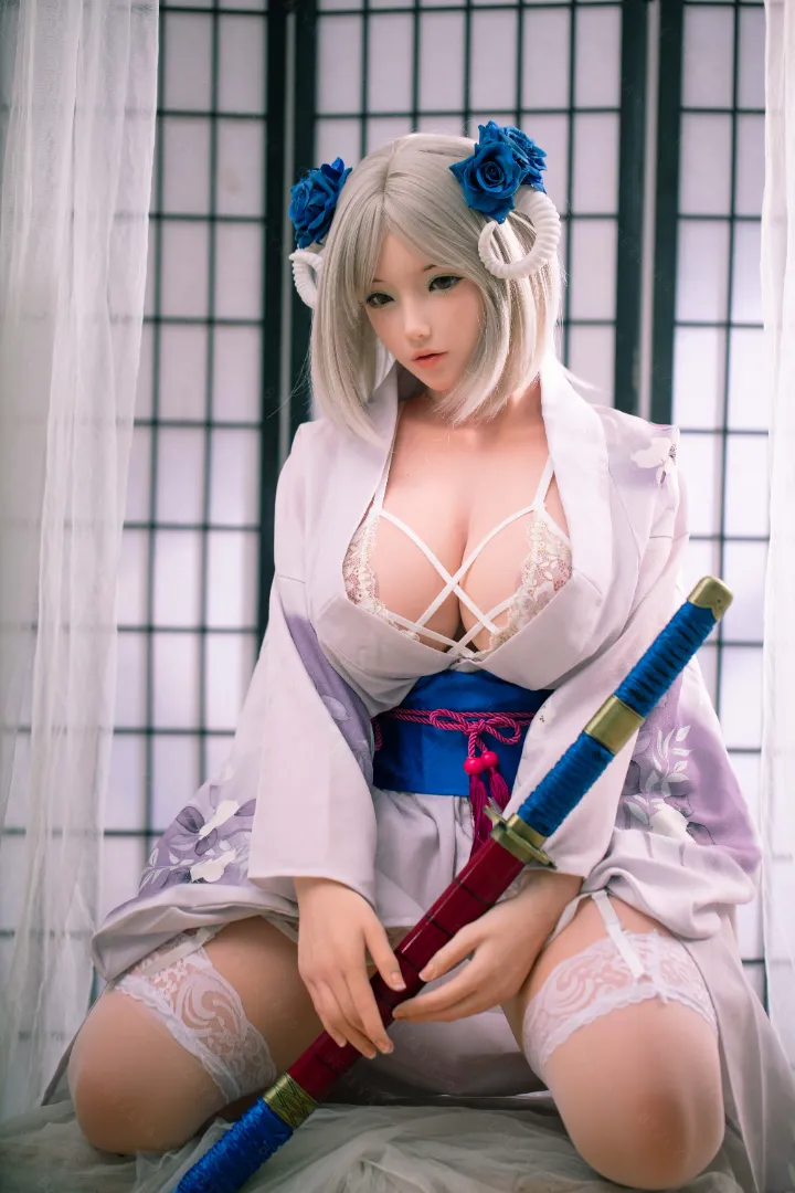 160cm (5ft3) G-Cup Lightweight Silicone Sex Doll, Head Cyrtanthera