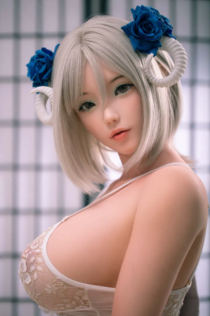 160cm (5ft3) G-Cup Lightweight Silicone Sex Doll, Head Cyrtanthera