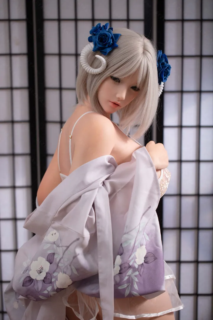 160cm (5ft3) G-Cup Lightweight Silicone Sex Doll, Head Cyrtanthera