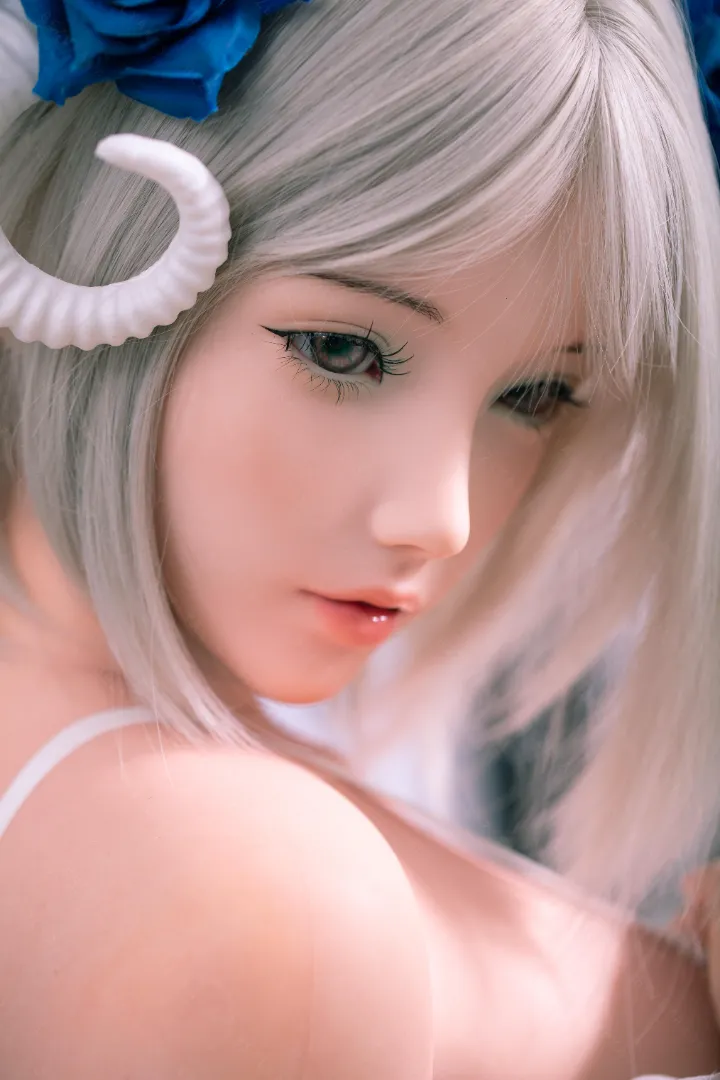 160cm (5ft3) G-Cup Lightweight Silicone Sex Doll, Head Cyrtanthera