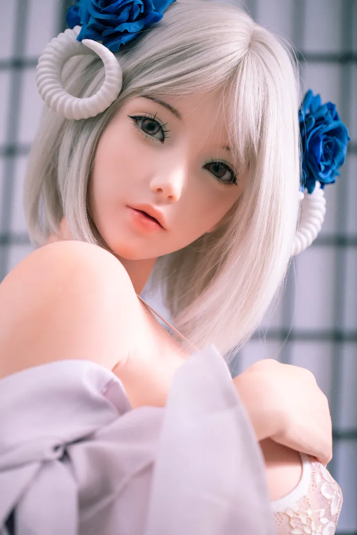 160cm (5ft3) G-Cup Lightweight Silicone Sex Doll, Head Cyrtanthera