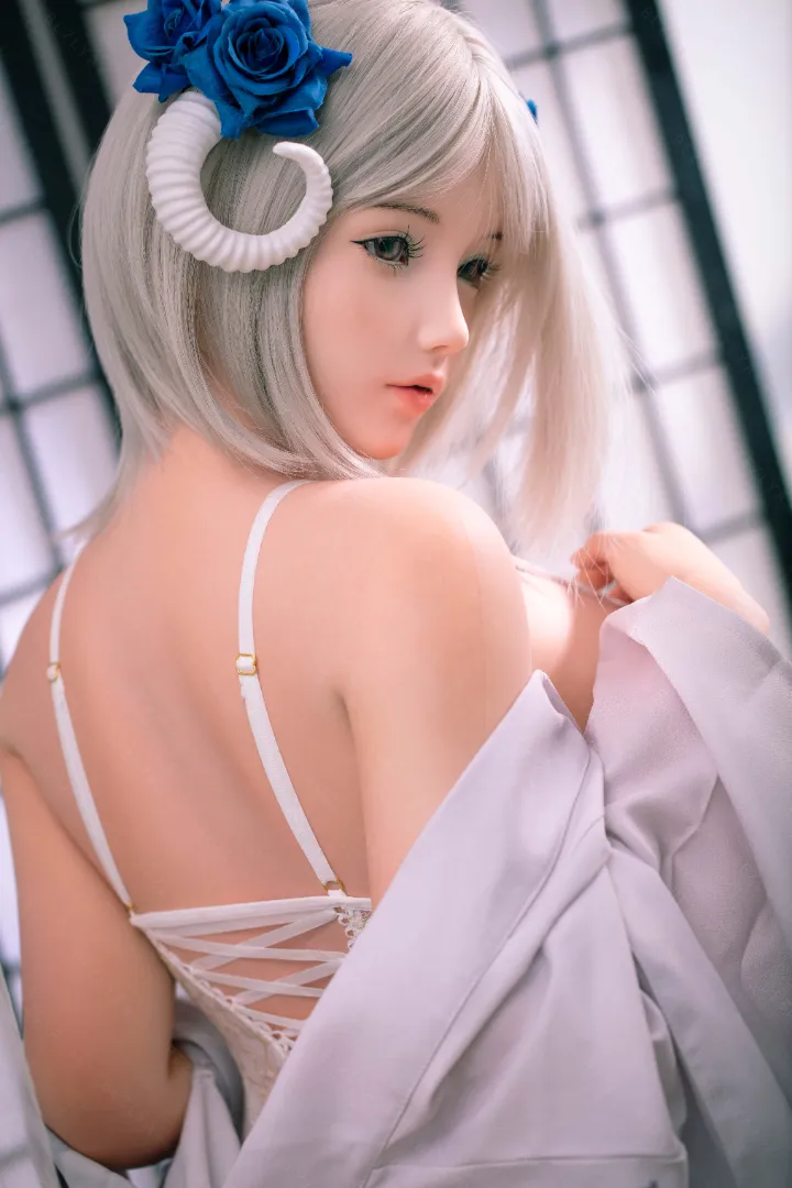 160cm (5ft3) G-Cup Lightweight Silicone Sex Doll, Head Cyrtanthera