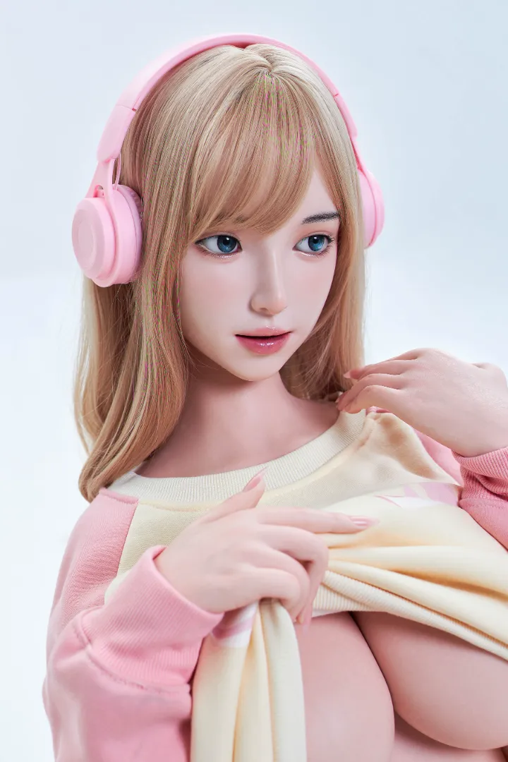 161cm (5ft3) I-Cup Lightweight Silicone Sex Doll, Head Camellia