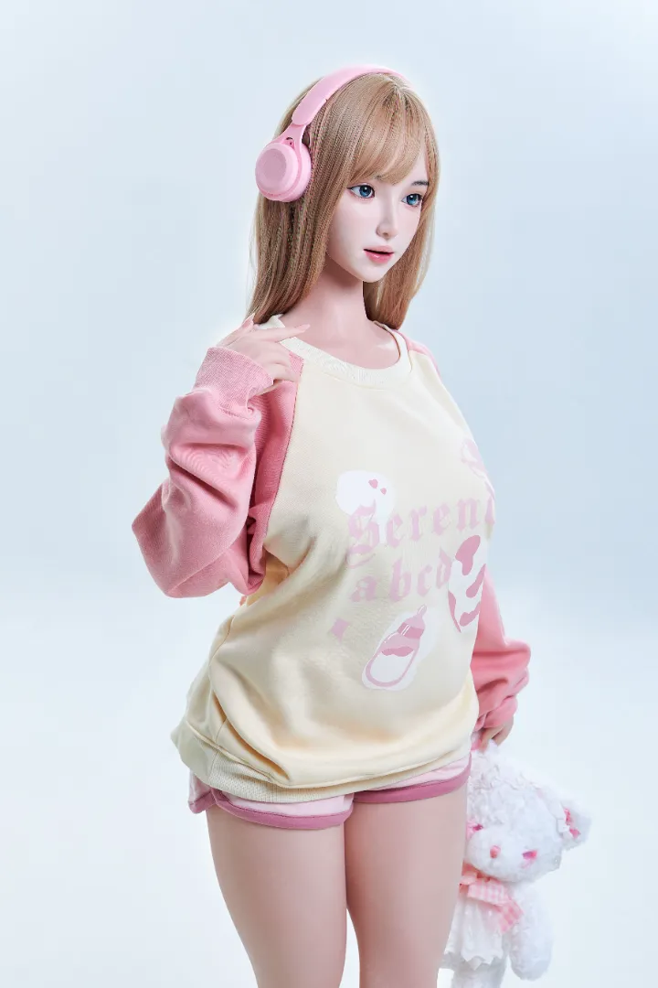 161cm (5ft3) I-Cup Lightweight Silicone Sex Doll, Head Camellia