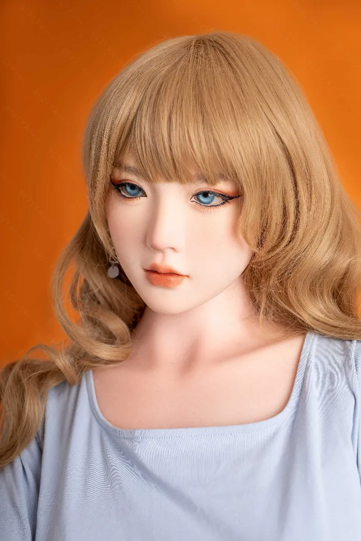 168cm (5ft6) C-Cup Lightweight Silicone Sex Doll, Head Rhododdendron