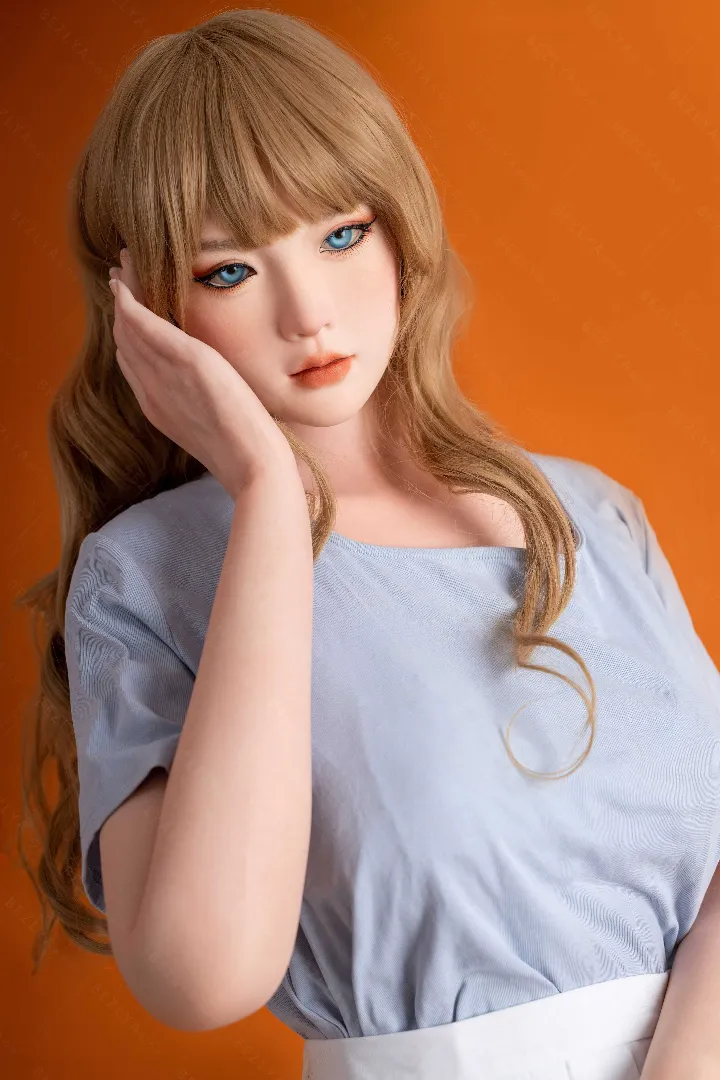 168cm (5ft6) C-Cup Lightweight Silicone Sex Doll, Head Rhododdendron