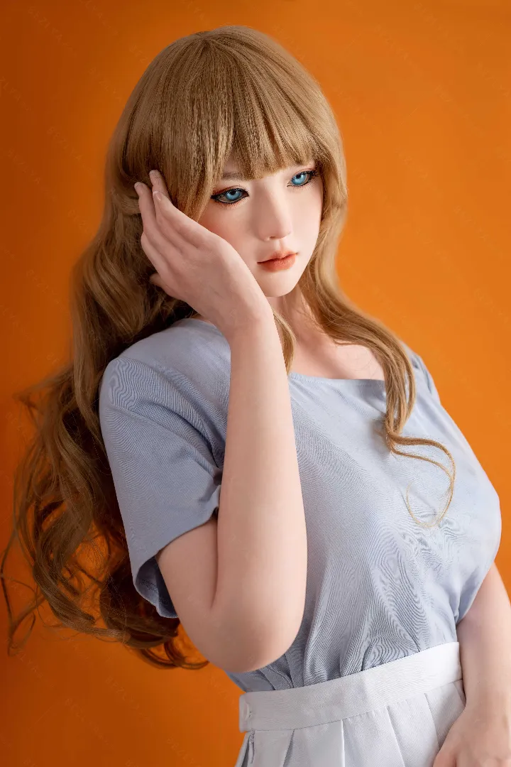 168cm (5ft6) C-Cup Lightweight Silicone Sex Doll, Head Rhododdendron