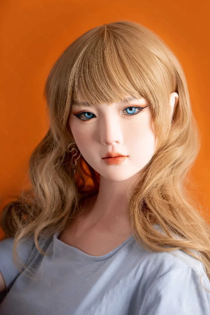 168cm (5ft6) C-Cup Lightweight Silicone Sex Doll, Head Rhododdendron