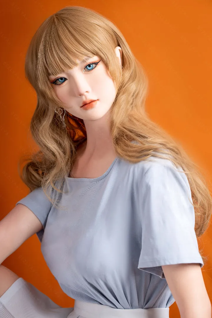 168cm (5ft6) C-Cup Lightweight Silicone Sex Doll, Head Rhododdendron