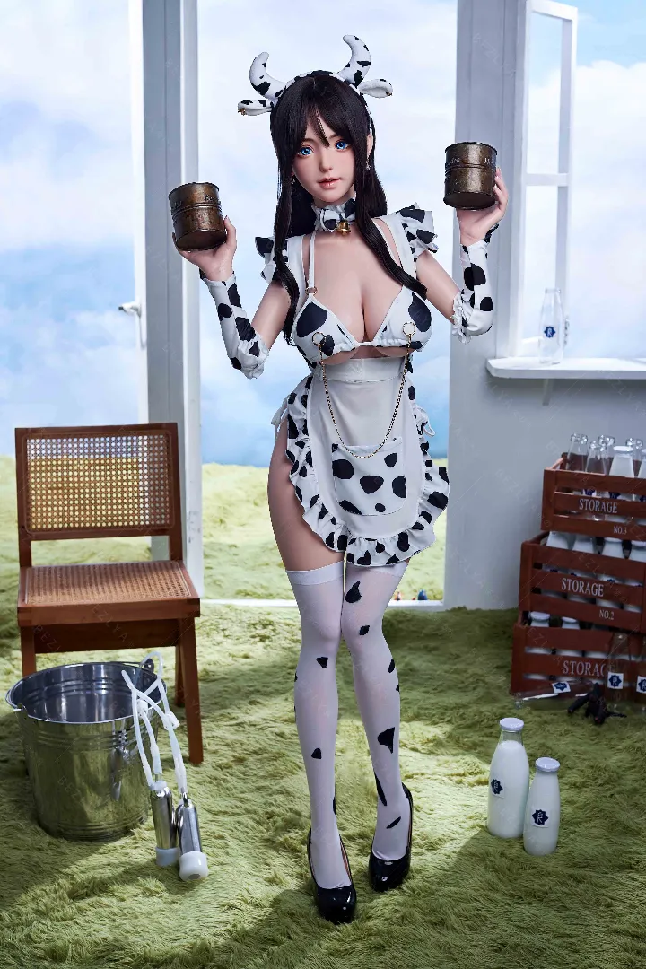 145cm (4ft9) G-Cup Lightweight Silicone Sex Doll, Head Pisum