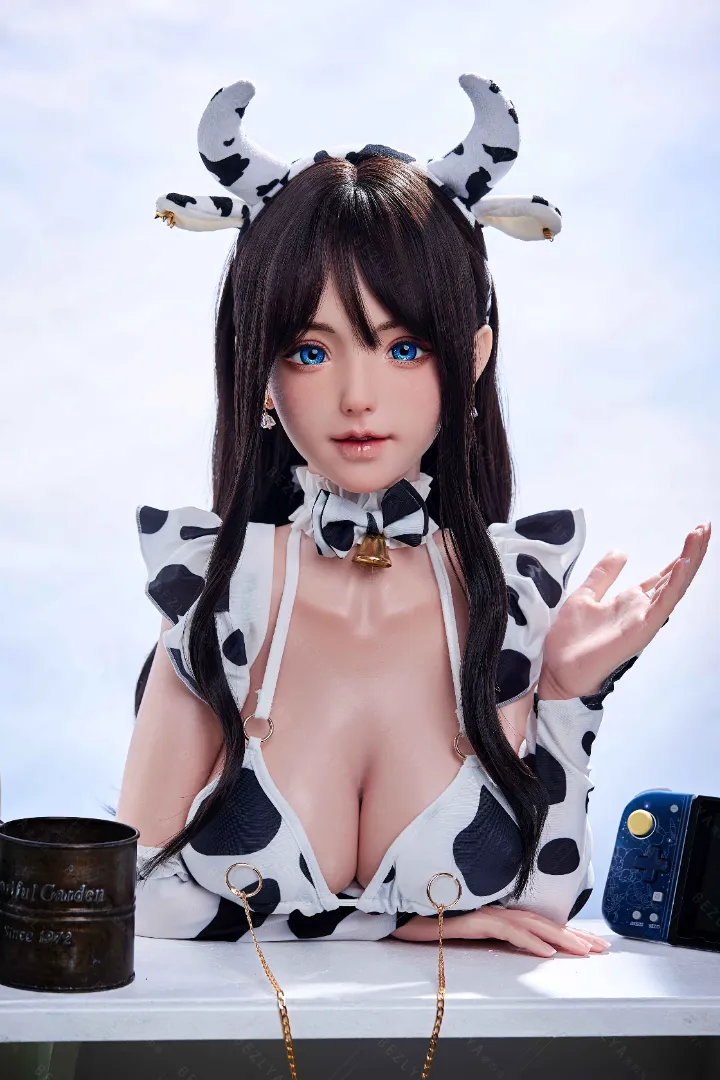 145cm (4ft9) G-Cup Lightweight Silicone Sex Doll, Head Pisum