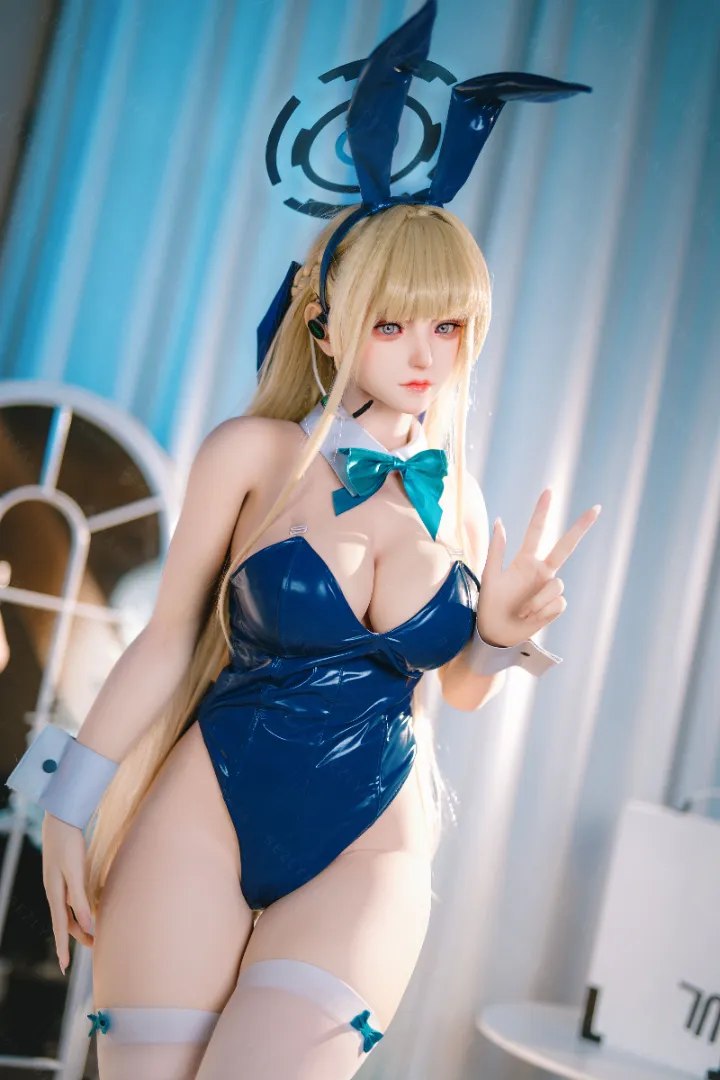 155cm (5ft1) E-Cup Lightweight Silicone Sex Doll, ROS Head Campanula
