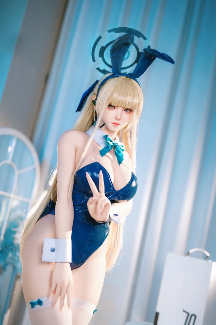 155cm (5ft1) E-Cup Lightweight Silicone Sex Doll, ROS Head Campanula