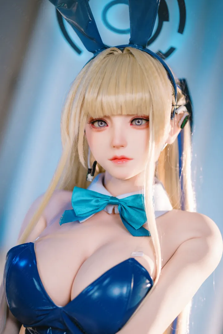 155cm (5ft1) E-Cup Lightweight Silicone Sex Doll, ROS Head Campanula