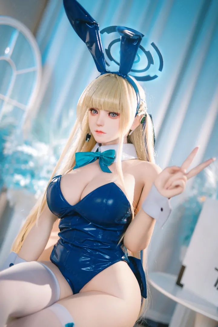 155cm (5ft1) E-Cup Lightweight Silicone Sex Doll, ROS Head Campanula