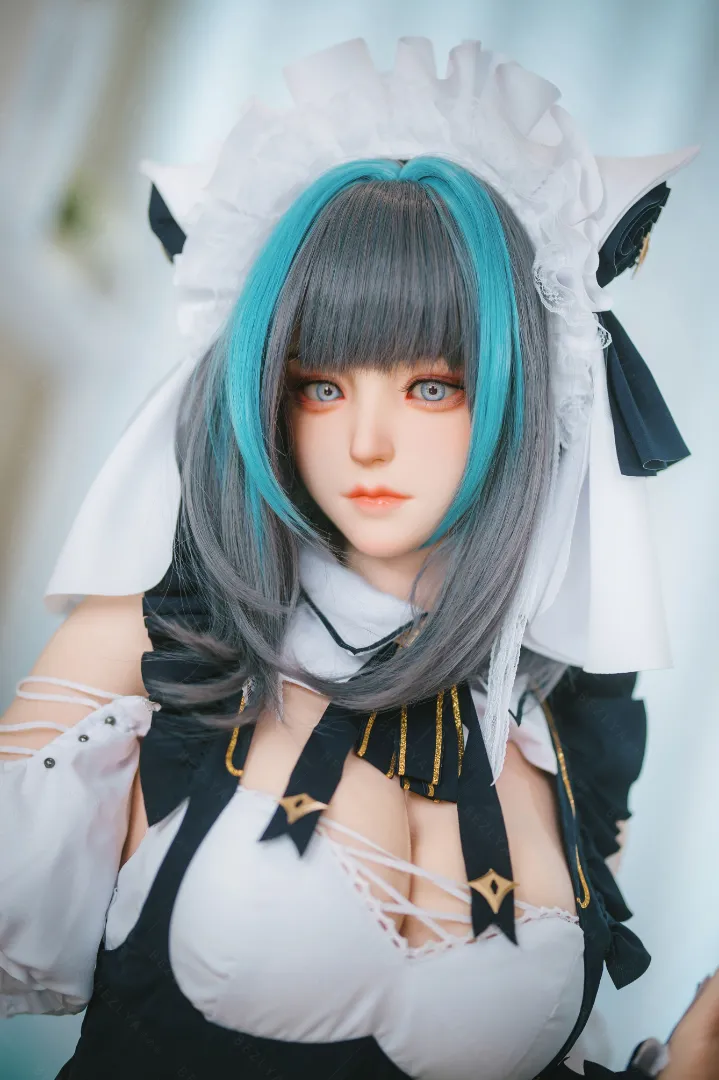 155cm (5ft1) E-Cup Lightweight Silicone Sex Doll, ROS Head Campanula