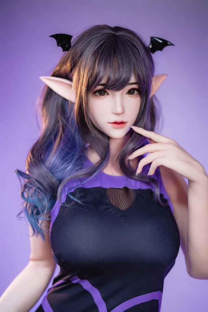 155cm (5ft1) E CUP Lightweight Silicone Sex Doll, Head Yulania