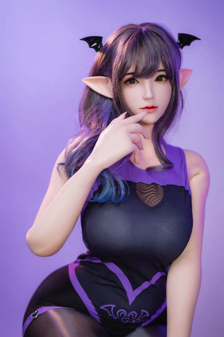 155cm (5ft1) E CUP Lightweight Silicone Sex Doll, Head Yulania