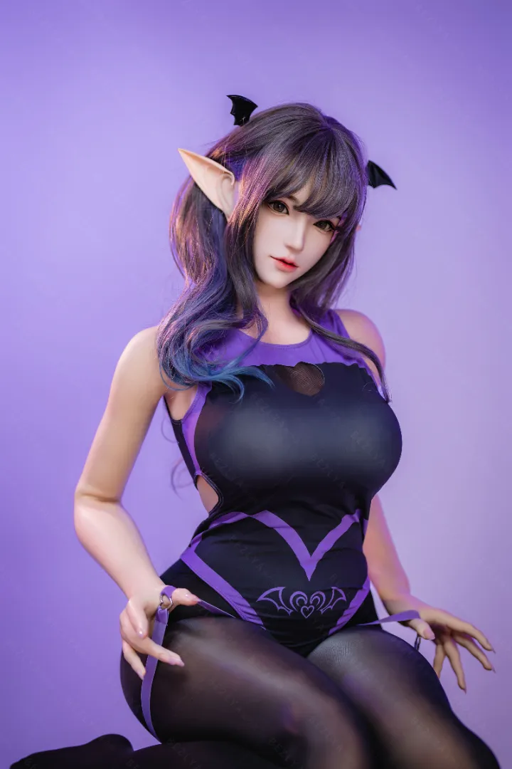 155cm (5ft1) E CUP Lightweight Silicone Sex Doll, Head Yulania