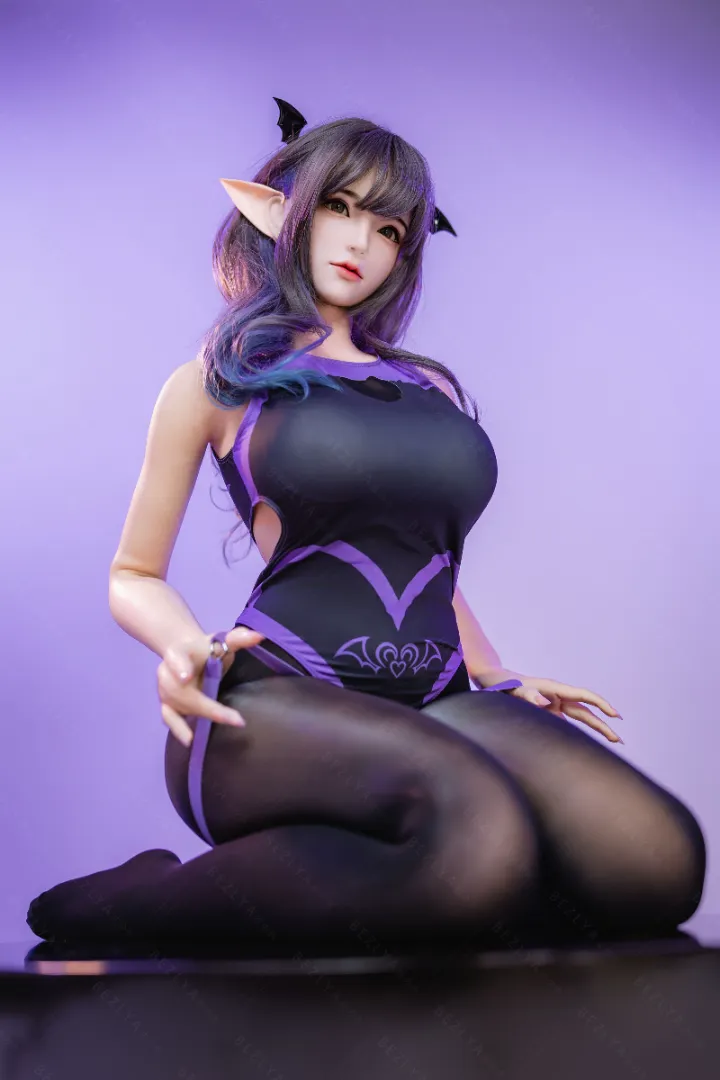 155cm (5ft1) E CUP Lightweight Silicone Sex Doll, Head Yulania