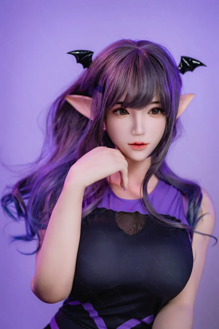 155cm (5ft1) E CUP Lightweight Silicone Sex Doll, Head Yulania