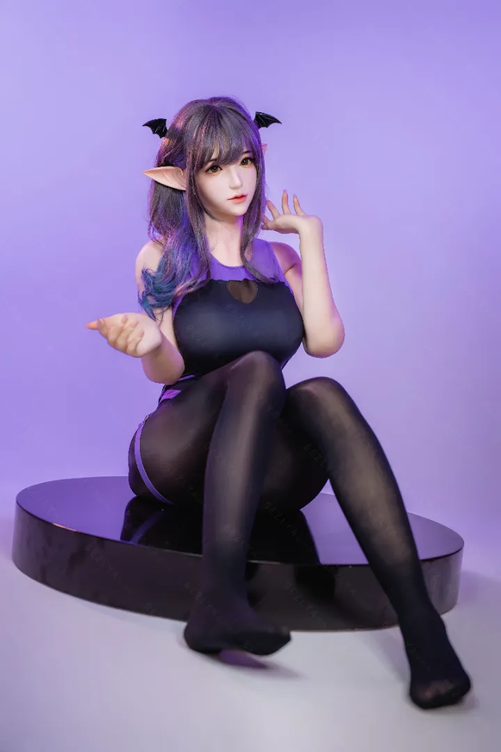 155cm (5ft1) E CUP Lightweight Silicone Sex Doll, Head Yulania