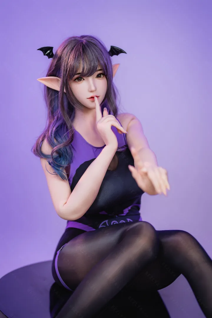 155cm (5ft1) E CUP Lightweight Silicone Sex Doll, Head Yulania