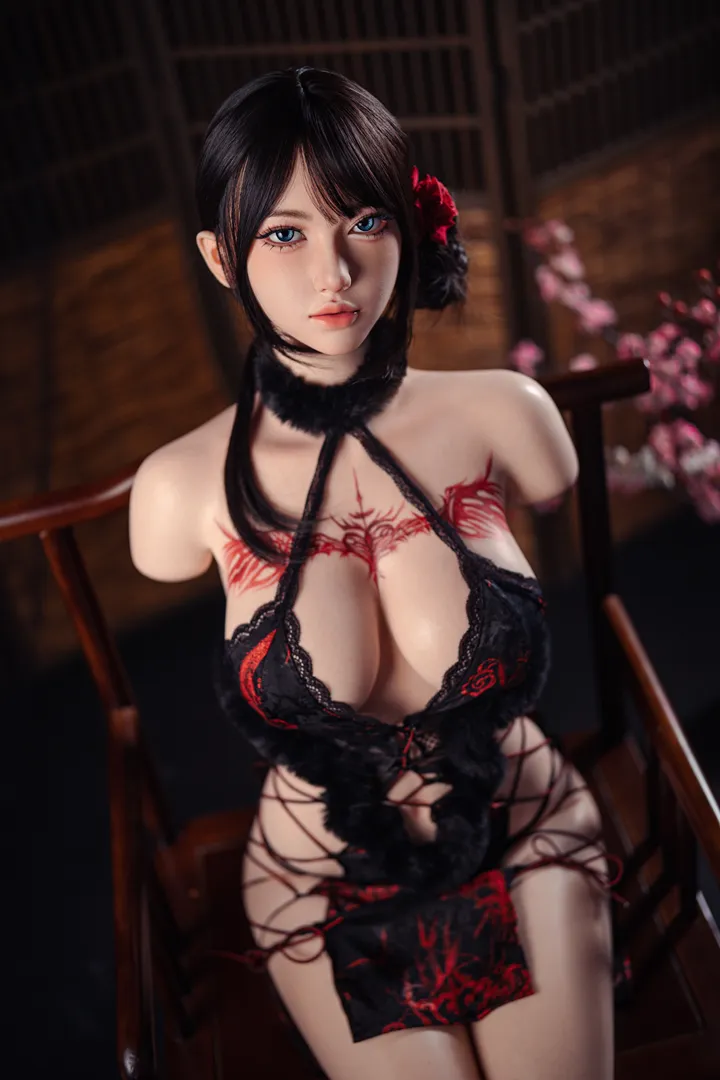 105cm (3ft5) Silicone Sex Doll Torso Wenwen, ROS Head #99B