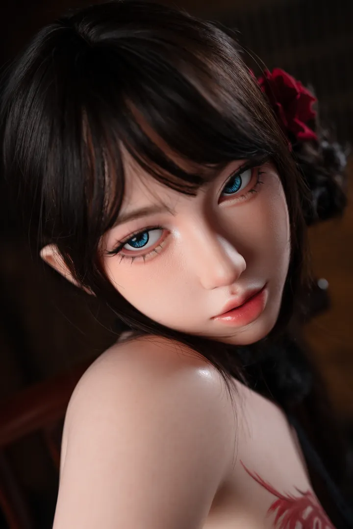 105cm (3ft5) Silicone Sex Doll Torso Wenwen, ROS Head #99B