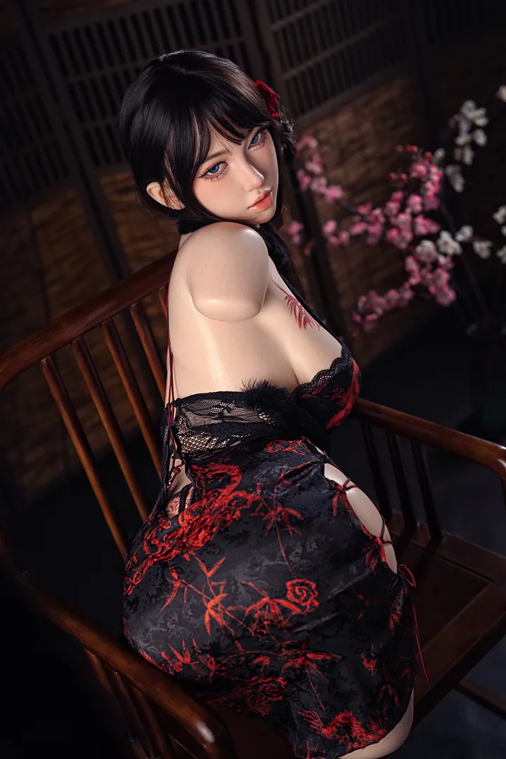 105cm (3ft5) Silicone Sex Doll Torso Wenwen, ROS Head #99B