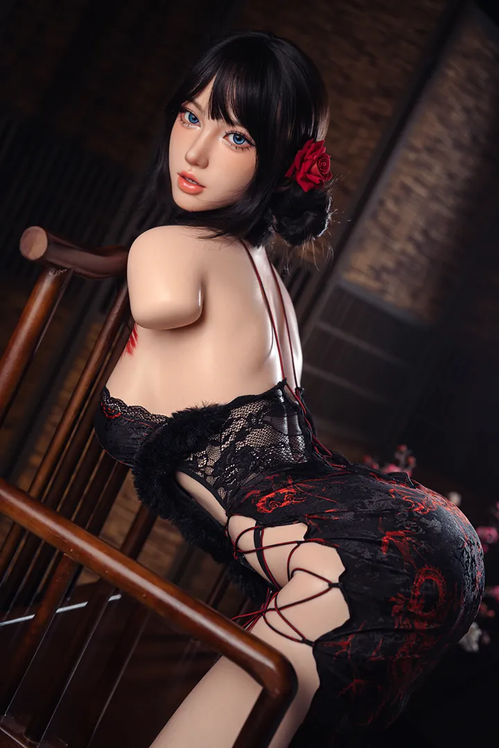 105cm (3ft5) Silicone Sex Doll Torso Wenwen, ROS Head #99B