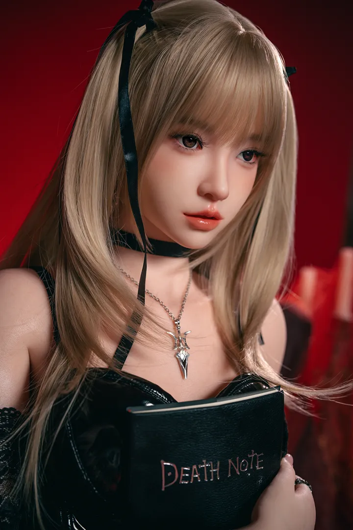 149cm (4ft11) Petite Chest Real skin texture Silicone Sex Doll xiaorou, ROS Head #103b